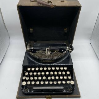 Vintage Remington Portable Typewriter 1930.  S With Case Read