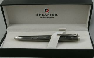 Sheaffer Prelude Signature Gunmetal Ceramic & Palladium Ballpoint Pen