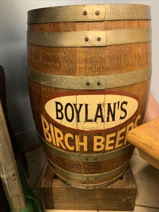 Vintage Boylan’s Root Beer Barrel Dispenser 2