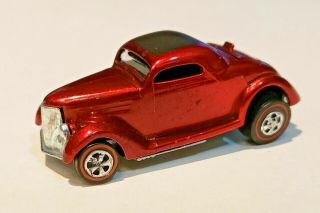 Hot Wheels Redline Red 36 Classic Ford Coupe Near To