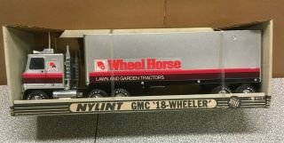 Vintage Wheel Horse Lawn & Garden Tractor Nylint Gmc Semi Truck Toy