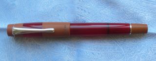 Opus 88 Koloro fountain pen,  red,  broad nib 2