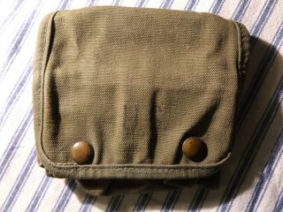 1945 Ww2 Wwii Us Army Usmc Jungle Medic Medical First Aid Kit Bag - No Contents