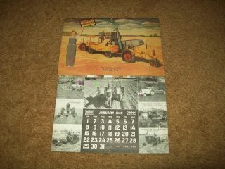 Schleswig Iowa Minneapolis Moline Tractor 1939 Calendar Brochure Johannes Gosch