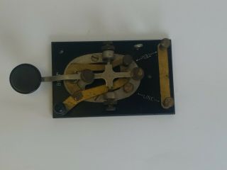 Vintage Wwii Military Morse Code J - 38 Telegraph Straight Key 2