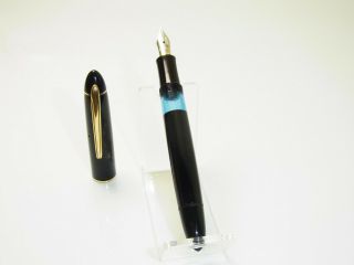 Vintage 50´s German Geha Pistonfiller Fountain Pen Semi Flex Fk Nib