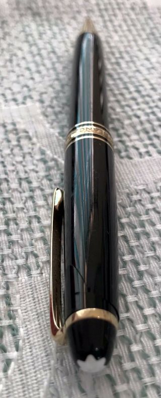 161 Meisterstuck Authentic Montblanc Mont Blanc Gold Ballpoint (for Repair)