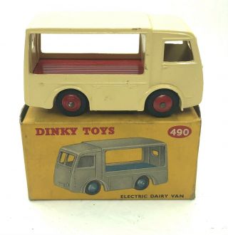 Dinky Toys 490 Electric Dairy Van. 2