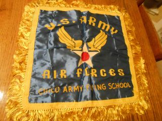 Ww Ll Chico Army Flying School Us Army Air Forces Pillow Cover