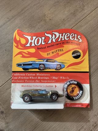Hot Wheels Redline Mantis In Blister Pack 1969 Car