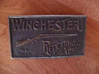Winchester Repeating Arms,  Haven Conn. ,  Belt Buckle