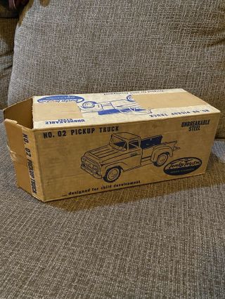 Vintage 1961 Tonka No.  2 Pickup Toy Truck Box Only