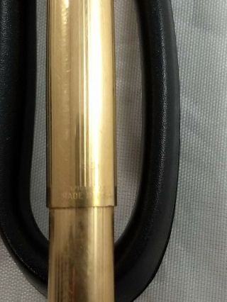 Vintage Parker 45 Fountain & Ball Point Pen Set 1/10 12k Gold Filled W Case