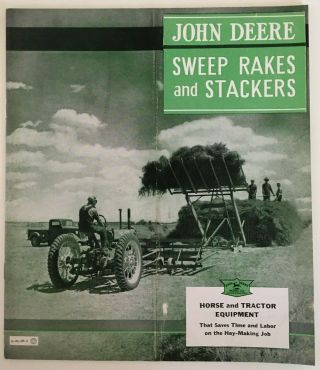 John Deere Sweep Rakes And Stackers 1937 - 38??