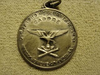 Wwii Italian Fascist 6th Alpini Mountain Artillery Regiment Medal