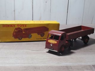 Dinky Toys Electric Articulated Lorry Truck Diecast w/Box 421 British Railway 2