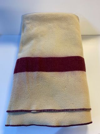 Ww Ii Wool Blanket; U.  S.  Army Medical Department; 1942