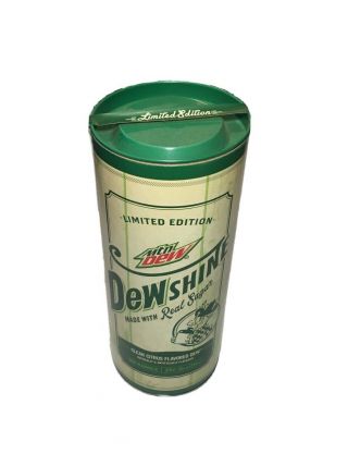 Mountain Dew Dewshine 25 Fl Oz - Limited Edition First Batch Glass Jug -