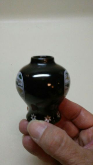 Vintage Miniature Asian Chinese Japanese Porcelain Vase 2