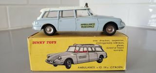 Dinky Toys 556 Citroen Id19 Ambulance