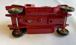 Matchbox Models of Yesteryear Vinyl Car Carrying Display Case with cars Lesney 3