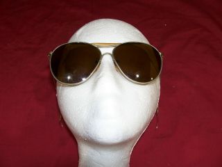 Old 30s 40s Aviator Sunglasses Military Army Air Corps Force Wwii Vietnam Usaf