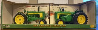 Ertl John Deere 720 And 820 50th Anniversary Collectors Set 1/16th Scale