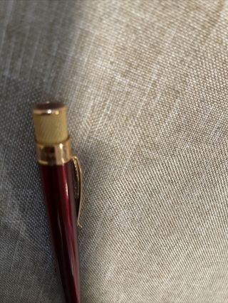 Retro 51 Pen Red With Gold Trim 2