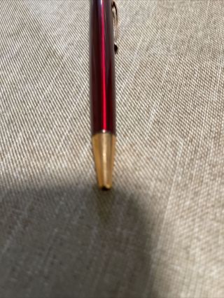 Retro 51 Pen Red With Gold Trim 3