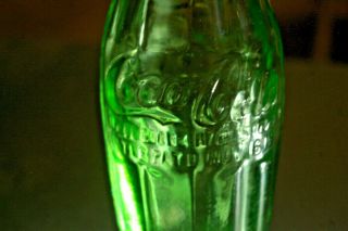 1915 Coca - Cola Coke Bottle Terre Haute Pat Date Nov 16 1915
