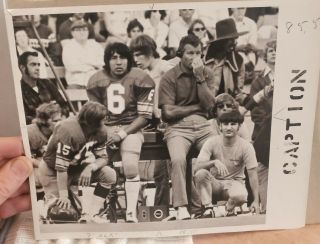 1972 Vintage Press Photo Sonny Sixkiller Football Native American Washington