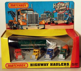 Dte 5 Pc 1982 Matchbox Convoy/superfast Highway Express Highway Haulers Niob
