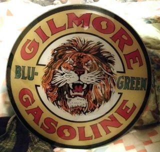 Gilmore Blu - Green 15 " Gas Pump Lens Only