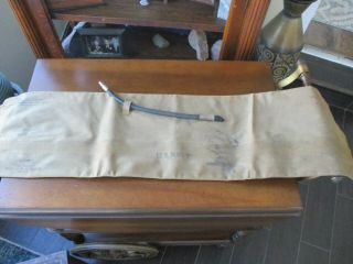 Wwii Us Navy Inflatable Life Preserver Belt Dated Mar 28 1943