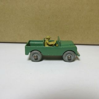 Old Diecast Moko Lesney Matchbox No.  12 Land Rover 1955 Made In England