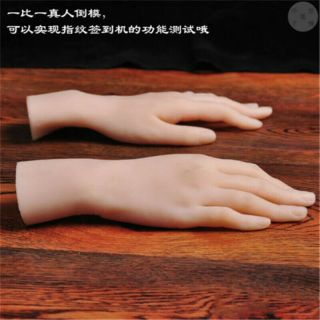 Realistic Silicone Female Hand Model Prop Mannequin for Jewelry Glove Displays 3
