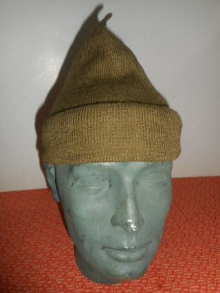 British Army : - 1945 Wwii Commando Wool Cap Or Scarf Comforter 1945 - -
