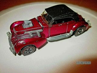 Hot Wheels Red Line 1970 Classic Cord  In Color " Rose "