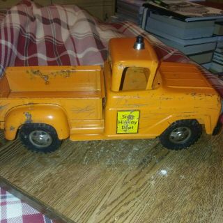 1960 ' s Tonka State Highway Department Toy Truck 3