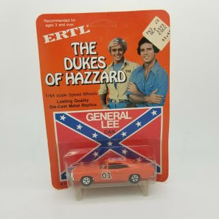 1981 Ertl 1:64 The Dukes Of Hazzard General Lee Die Cast Car - - Confeder