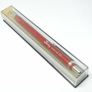 Vintage Rotring Tikky Special Red 0,  5 Mechanical Pencil Mint; Box