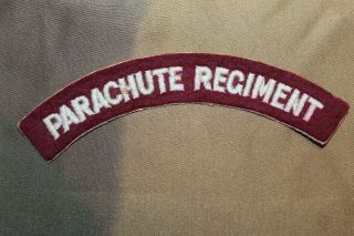 Ww2 British Army Airborne " Parachute Regiment " Uniform Tab/patch