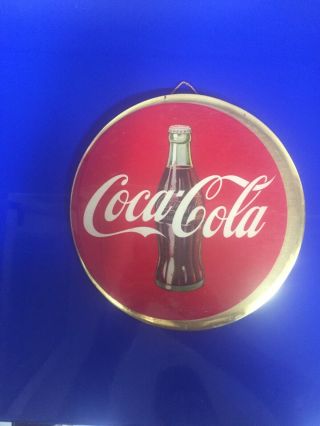 Coca Cola Button Celluloid 9in