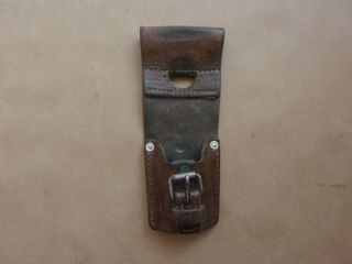 Brown Leather Frog For M.  1914 Swiss Engineer 