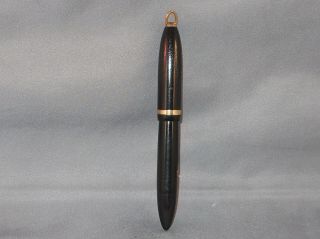 Sheaffer Vintage Black Ring Top Fountain Pen - - 3 Medium Nib -
