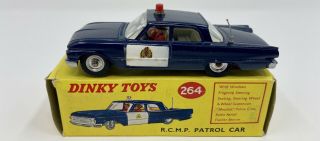 Dinky Toys No.  264 Ford Fairlane R.  C.  M.  P.  Patrol Car