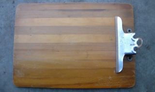 Old Relic Us / Usaaf Ww2 Era Army Air Forces Wooden Clipboard In