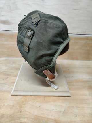 Unissued Type A - 9 Us Army Air Force Cloth Flight Helmet