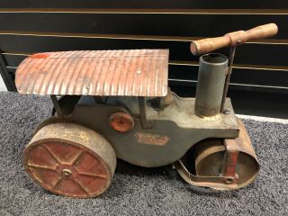 Keystone Pressed Steel 1920’s Steam Roller Truck With Bell And Handle Nr