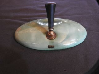 1930 Parker Duofold Desk Base - Green Ceramic - Rare &